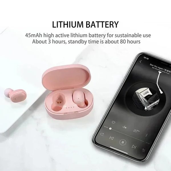 A6S Original TWS Wireless Bluetooth Headset 5.0